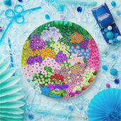 Niedliche Blume und Bugs Pappteller (Party)