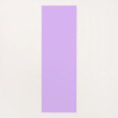 Niedliche Blume und Schmetterlinge auf lila Yogamatte (Rückseite)