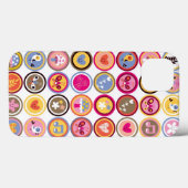 niedliche Blume, Vögel, Herzmuster Case-Mate iPhone Hülle (Rückseite (Horizontal))