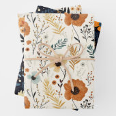 Niedliche Blume von Boho Fall Geschenkpapier Set (Beispiel)