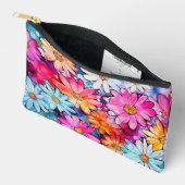 Niedliche Blume Zubehörtasche (Offen)