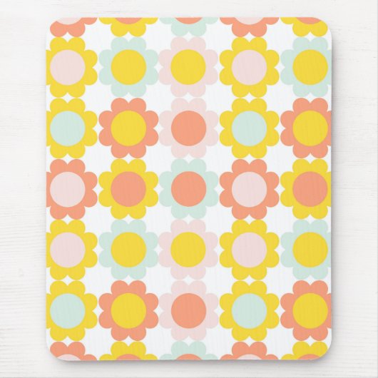 Niedliche Blumen Mousepad (Vorne)