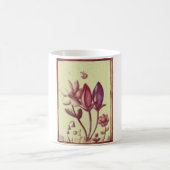Niedliche Blumen-Tasse Kaffeetasse (Mittel)