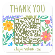 Niedliche Blumenart Vielen Dank für Ihren Einkauf