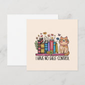 Niedliche Blumenbücher und Katzen (Vorne/Hinten)