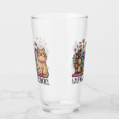 Niedliche Blumenbücher und Katzen Glas (Links)