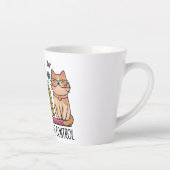 Niedliche Blumenbücher und Katzen Milchtasse (Rechts)