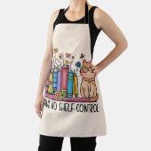 Niedliche Blumenbücher und Katzen Schürze (InSitu)