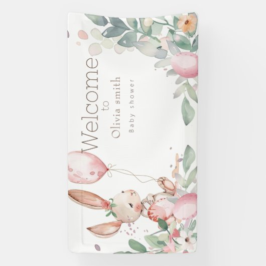 niedliche Blumendusche Banner (Vertikal)