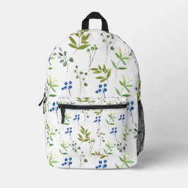 Niedliche Blumenfarbe Bedruckter Rucksack