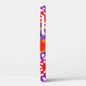 Niedliche, blumengeschmückte, nahtlose Ditsy-Muste Case-Mate iPhone Hülle (Rückseite / Links)