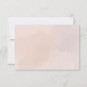 niedliche, blumengeschmückte Vintage Osterfeiertag Mitteilungskarte (Rückseite)