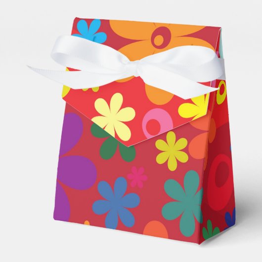 Niedliche Blumengeweihe Geschenkschachtel (Vorderseite)