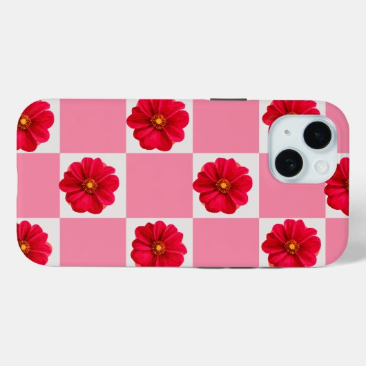 Niedliche Blumengürtelkonstruktion Case-Mate iPhone Hülle (Rückseite (Horizontal))