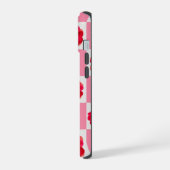 Niedliche Blumengürtelkonstruktion iPhone 15 Hülle (Linke Seite)