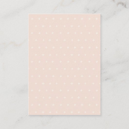 Niedliche Blumenkochbücher für Babydusche Begleitkarte (Rückseite)