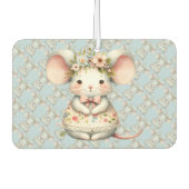 Niedliche Blumenmousse Blume Krone Autolufterfrischer (Vorderseite)