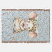 Niedliche Blumenmousse Blume Krone Decke (Vorderseite)