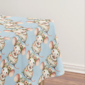 Niedliche Blumenmousse Blume Krone Tischdecke (Beispiel)