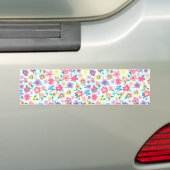 Niedliche Blumenmuster Autoaufkleber (Auf Auto)