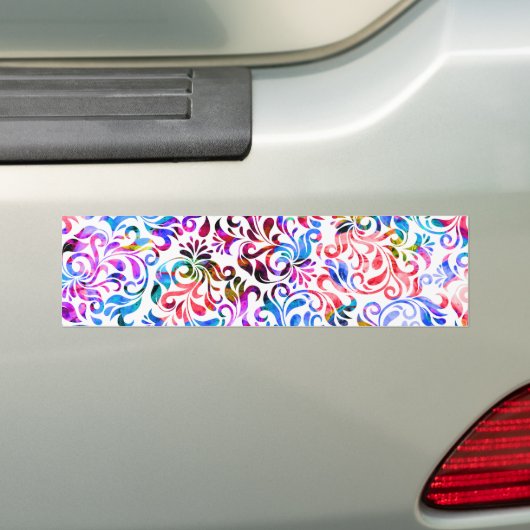 Niedliche Blumenmuster Autoaufkleber (Auf Auto)