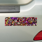 Niedliche Blumenmuster Autoaufkleber (Auf Auto)