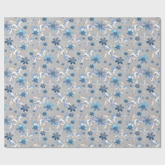 Niedliche Blumenmuster , Blume , Blumenmuster Geschenkpapier (Flach)