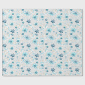 Niedliche Blumenmuster , Blume , Blumenmuster Geschenkpapier (Flach)