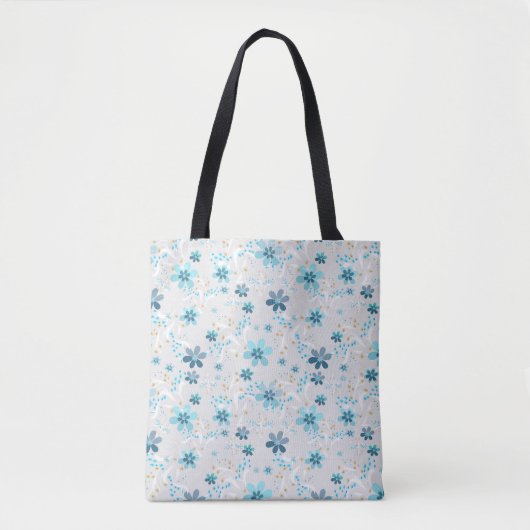 Niedliche Blumenmuster , Blume , Blumenmuster Tasche (Vorderseite)