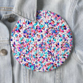 Niedliche Blumenmuster Button (Beispiel)
