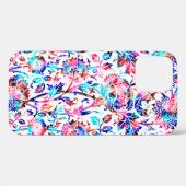 Niedliche Blumenmuster Case-Mate iPhone Hülle (Rückseite (Horizontal))