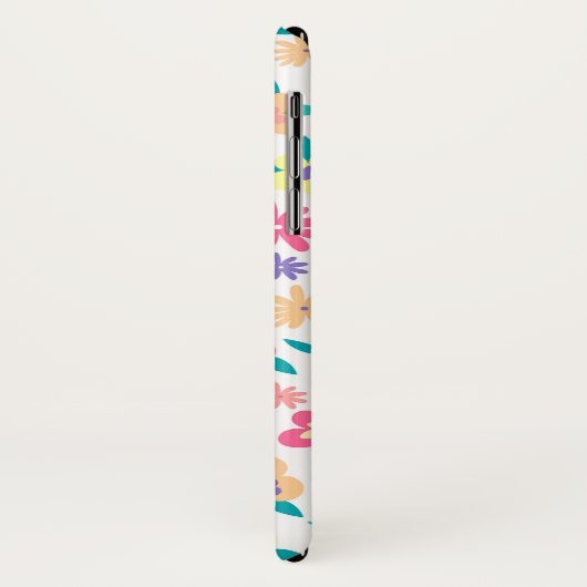 Niedliche Blumenmuster Case-Mate iPhone Hülle (Hinten/Links)