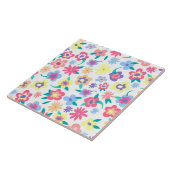 Niedliche Blumenmuster Fliese (Seite)