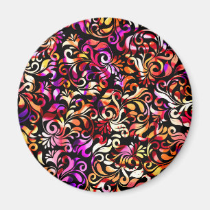 Niedliche Blumenmuster Magnet