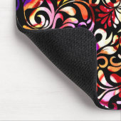 Niedliche Blumenmuster Mousepad (Ecke)