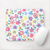 Niedliche Blumenmuster Mousepad (Mit Mouse)