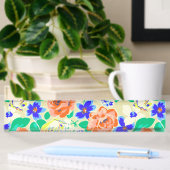Niedliche Blumenmuster Namensplakette