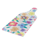 Niedliche Blumenmuster Schneidebrett (Ecke)