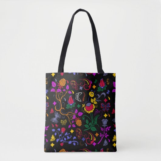 Niedliche Blumenmuster Tasche (Vorderseite)