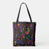 Niedliche Blumenmuster Tasche (Rückseite)