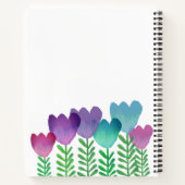 Niedliche Blumenpraxis Notizblock (Rückseite)