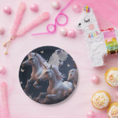 Niedliche Blumenzwiebeln fliegen Pony Paper Pl Pappteller (Party)