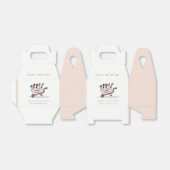 Niedliche Blush Blumenkartentoilettendusche Geschenkschachtel (Ungefaltet)