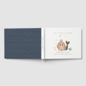 Niedliche Blush Sea Meerjungfrau Girl Babydusche Gästebuch (Voll)