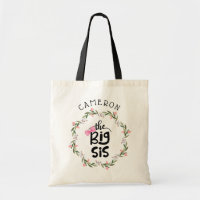 Niedliche Blüte Die große Sis Hand Buchstaben