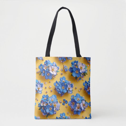 Niedliche Blüten Tasche (Vorderseite)