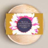 Niedliche Blütenblume Visitenkarte