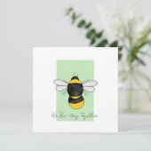 Niedliche Blütenkarte Karte (Stehend Vorderseite)