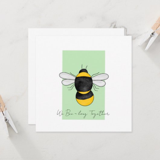 Niedliche Blütenkarte Karte (Vorderseite/Rückseite Beispiel)