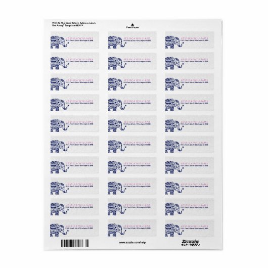 Niedliche Blütenlephe (Vorne)